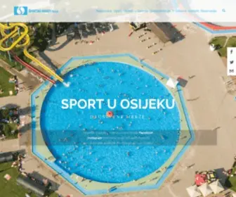 Sportski-Objekti.hr(Naslovnica) Screenshot