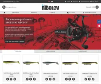 Sportskiribolov.co.rs(Prodavnica za sve vaše ribolovne potrebe) Screenshot