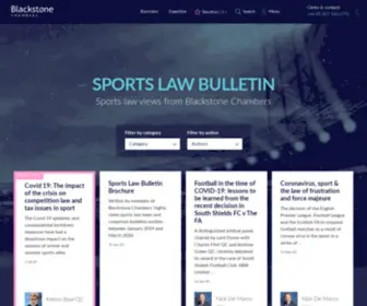 Sportslawbulletin.org(Sports Law Bulletin) Screenshot