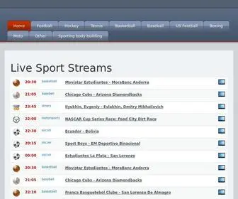 Sportslemons.eu(Streams on sports) Screenshot