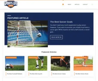 Sportslifetoday.com(Sports Advice) Screenshot