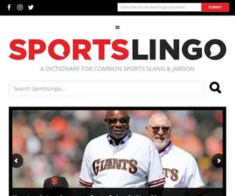 Sportslingo.com(Sports Lingo) Screenshot
