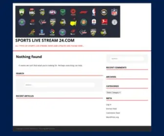 Sportslivestream24.com(Sportslivestream 24) Screenshot