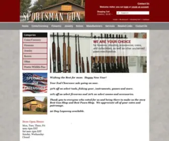 Sportsmangun.com(Sportsman Gun and Pawn) Screenshot