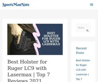 Sportsmannote.com(The Ultimate Solution For Players) Screenshot
