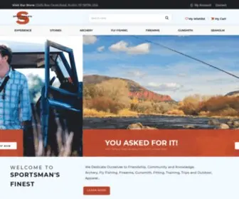 Sportsmansfinest.com(Sportsman's Finest) Screenshot