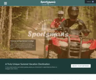 Sportsmanslodge.net(Sportsman's Lodge Wilderness Resort) Screenshot