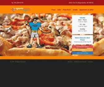 Sportsmanspizzeria.net(Sportsmans Pizzeria) Screenshot