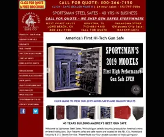 Sportsmansteelsafes.com(Sportsman Steel Safes) Screenshot