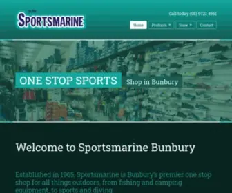 Sportsmarinebunbury.com.au(Sports Marine Bunbury) Screenshot