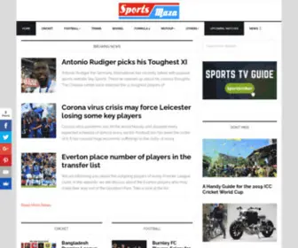 Sportsmaza.com(WordPress) Screenshot