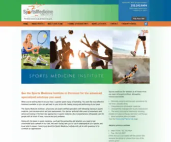 Sportsmedicineinstitute.com(Sportsmedicineinstitute) Screenshot