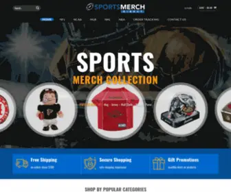 Sportsmerchdirect.com(Wide Range of Sports Accessories) Screenshot