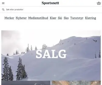 Sportsnett.no(Eventyrlig turutstyr) Screenshot