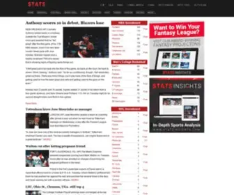 Sportsnetwork.com(STATS Hosted Solution) Screenshot