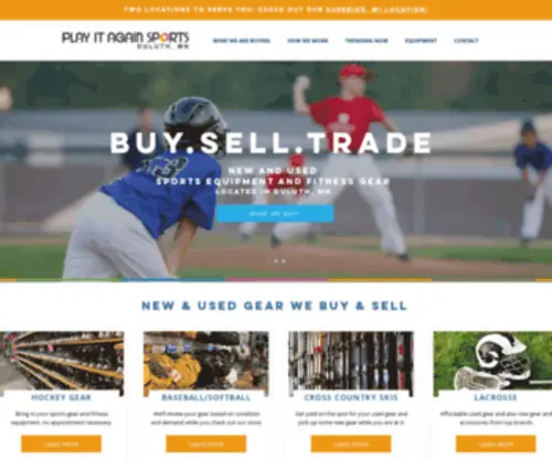 Sportsnorth.com(New & Used Sporting Equipment Duluth) Screenshot