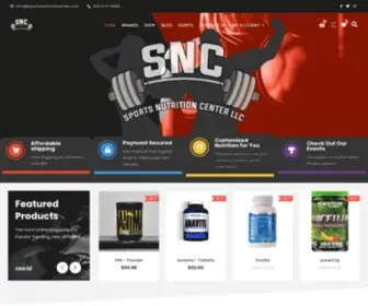 Sportsnutritioncenter.com(Sports Nutrition Center) Screenshot