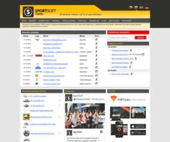 Sportsofttiming.sk(časomíra) Screenshot