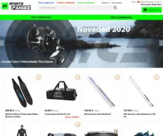 Sportspamies.com(Pesca deportiva y submarina) Screenshot