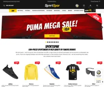 Sportspar.com(Your online shop for cheap sportswear) Screenshot