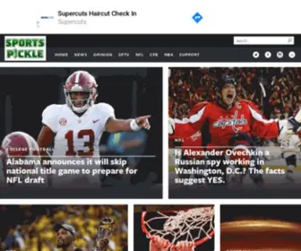 Sportspickle.com(Sports Pickle) Screenshot