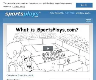 Sportsplays.com Screenshot