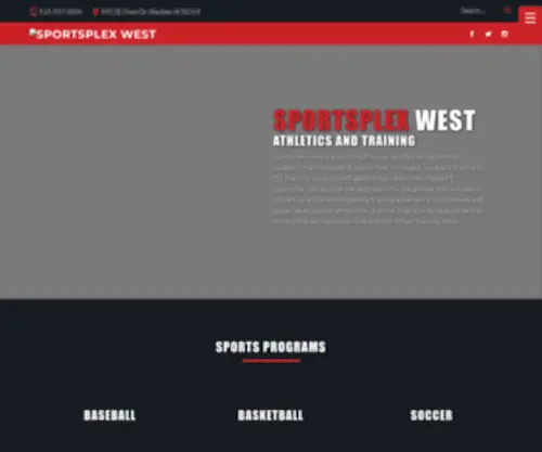 Sportsplexwest.com(Sportsplexwest) Screenshot