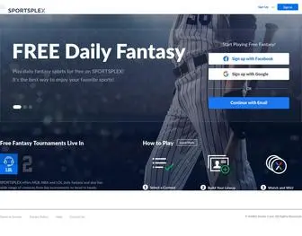 Sportsplx.com(SPORTSPLEX) Screenshot