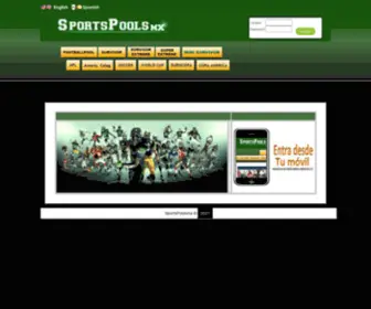 Sportspoolsmx.com(SportsPoolsmx) Screenshot