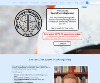 Sportspsychologist.com(Sport Psychologist in the City & Dulwich London) Screenshot