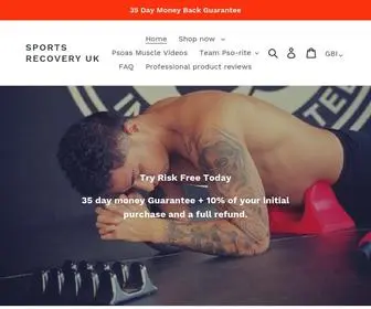 Sportsrecoveryuk.co.uk(£59.99) Screenshot