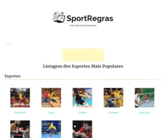 Sportsregras.com(Sportsregras) Screenshot