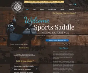 Sportssaddle.com(Sports Saddle) Screenshot