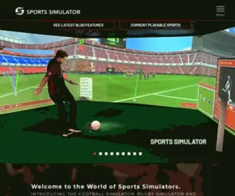 Sportssimulator.com(Indoor Sports Simulator) Screenshot