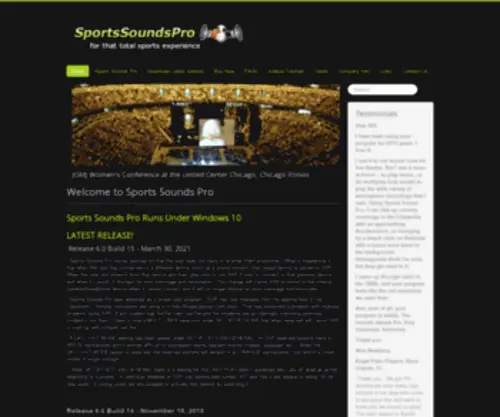 Sportssoundspro.com(Sports Sounds Pro) Screenshot