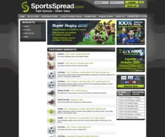 Sportsspread.com(Sports Spread) Screenshot