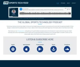 Sportstechfeed.com(Sports Tech Feed) Screenshot