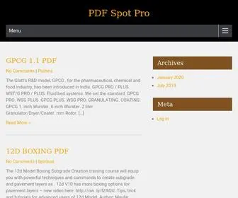 Sportstoto.pro(PDF Spot Pro) Screenshot