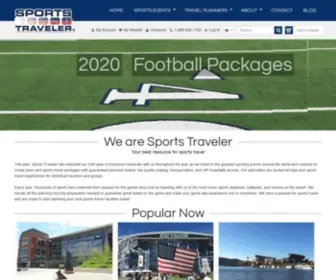 Sportstraveler.net(Sports Traveler) Screenshot
