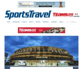 Sportstravelmagazine.com(The Sports World's Event Magazine) Screenshot