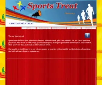 Sportstreat.in(Sports Treat) Screenshot