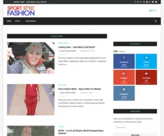 Sportstylefashion.com(Sport Style Fashion) Screenshot