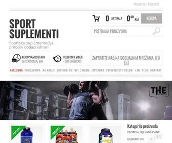 Sportsuplementi.ba(Sport Suplementi Shop) Screenshot