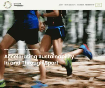 Sportsustainability.org(SandSi) Screenshot