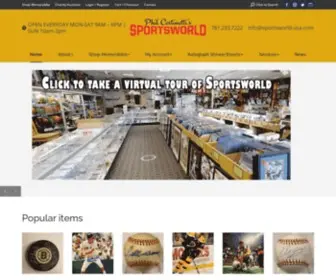 SportsWorld-USA.com(Sportsworld Inc. Since 1986) Screenshot