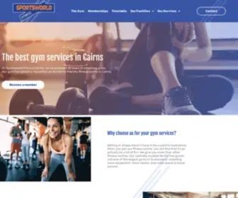 Sportsworldcairns.com(Gym Services) Screenshot