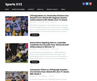 SportsXYZ.com(Sports) Screenshot