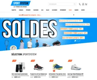 Sportsystem.fr(Boutique propulsée par PrestaShop) Screenshot