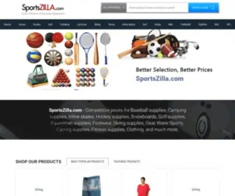 Sportszilla.com(The #1 Athletic Supplier In The USA) Screenshot