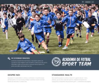 Sportteam.ro(SPORT TEAM) Screenshot